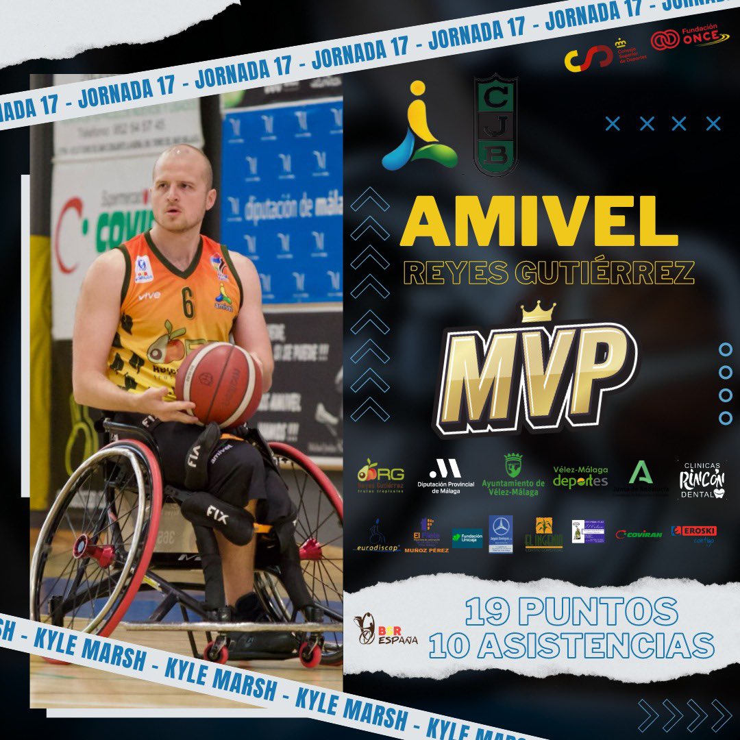 AMIVELBSR's tweet photo. 🏆 #MVPAMIVEL
📌 @bsrespana
🆚 @penya1930  
🏀 1️⃣9️⃣puntos
🔐 1️⃣0️⃣ asistencias
🌟 Kyle Marsh 

💥 ¡Doble doble para el británico!

🥑 Contenido patrocinado por @RG_tropical 

🟡🟢 #SomosAMIVEL #AmivelBSR https://t.co/MxttKlMNHr