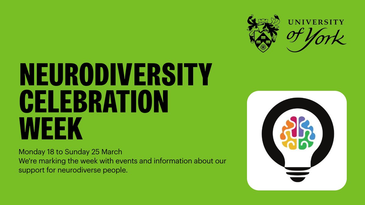 We're celebrating neurodiversity week this week. Find out more at bit.ly/ncw-24