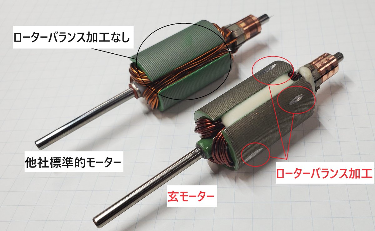 オリオン　レボリューションモーター 玄モーター についてよく頂いたご質問 「7.4vに最適化とあるが、11.1