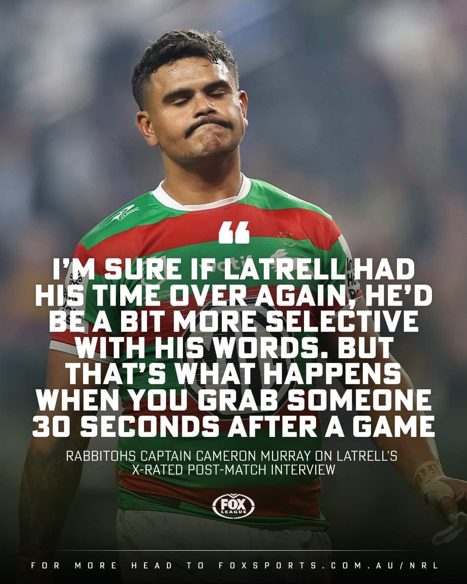 Really <a href="/SSFCRABBITOHS/">South Sydney Rabbitohs 🐰</a> ...because this has been happening after every game since 1908!!  You clearly think we are all dumb?!