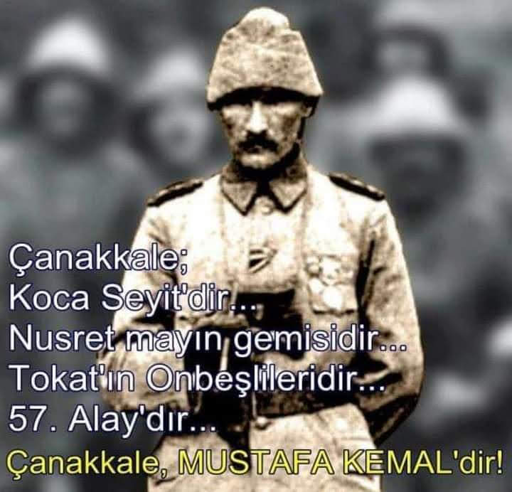 Çanakkale Geçilmez!
Çanakkale şehitlerimiz ve gazilerimiz önünde saygıyla eğiliyoruz.