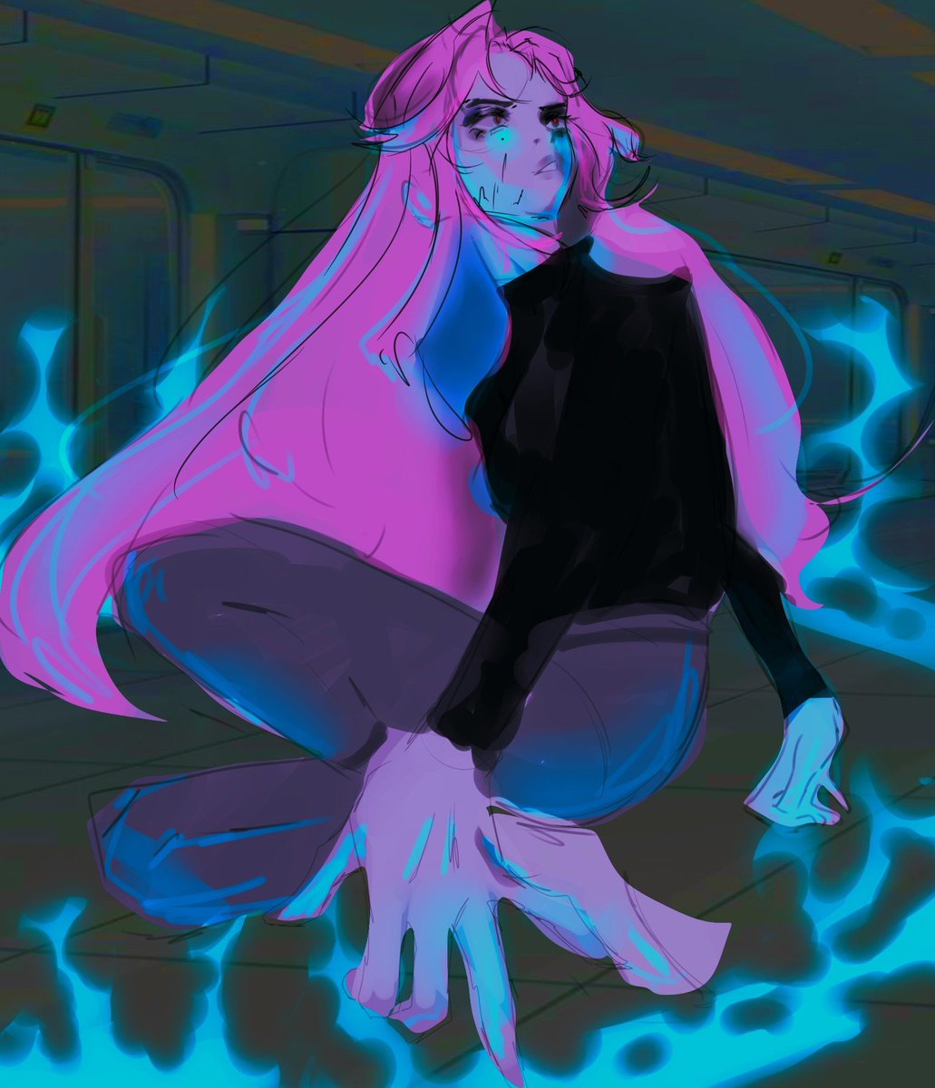 Yansvet1's tweet photo. Viuviuviu, it came into my head, I drew it 
#art #artist #Procreate #procreateart #CLIPSTUDIOPAINT https://t.co/tWAglFqjXH