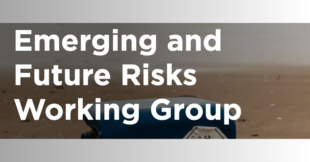 We formed an Emerging and Future Risks Working Group. The key objective of the group is to provide a platform to share information, plan and prepare for emerging risks. Find out more: buff.ly/3PSnk1J #risks #environment #futurerisks