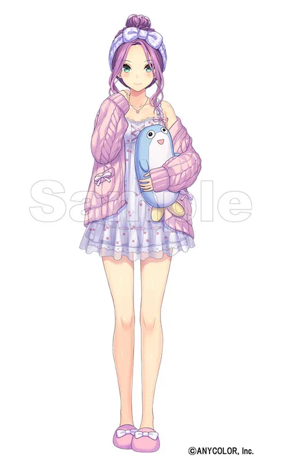 桜凛月さんのルームウェア衣装をお仕立てさせていただきました!よろしくお願いします#りつきん新衣装 #リツキあーと 