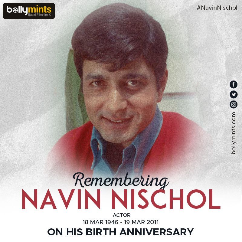 Remembering Actor #NavinNischol Ji On His #BirthAnniversary !