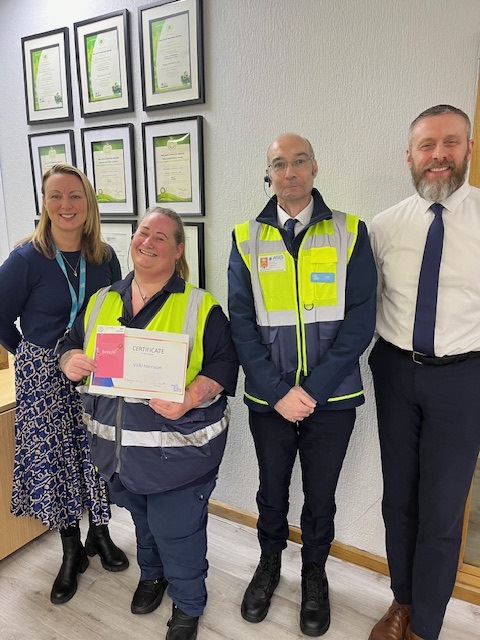 🌟 We're thrilled to announce our Employee of the Month for February: Vicki! 🏆 As one of our dedicated cleaning operatives, Vicki goes above and beyond to maintain our public facilities to an impeccable standard! ✨