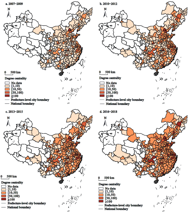 Our article on drivers for inter-city innovation networks in China is now published: link.springer.com/article/10.100… | We illustrate the changing structures of these networks over the last 20  years and confirm the increasingly driving role of digitalization | @MNeulaendtner