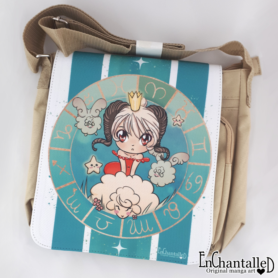 Vandaag laat ik wat zien van de collectie Chibi Zodiak prinsessen. Dit is prinses Ram. Mijn sterrenbeeld. ♈️

Deze collectie ben ik begonnen in 2018 en bevat alle 12 de zodiak + de 13de (Slangendrager) als een limited artprint.💖

#Zodiak #prinses #ram #dierenriem
