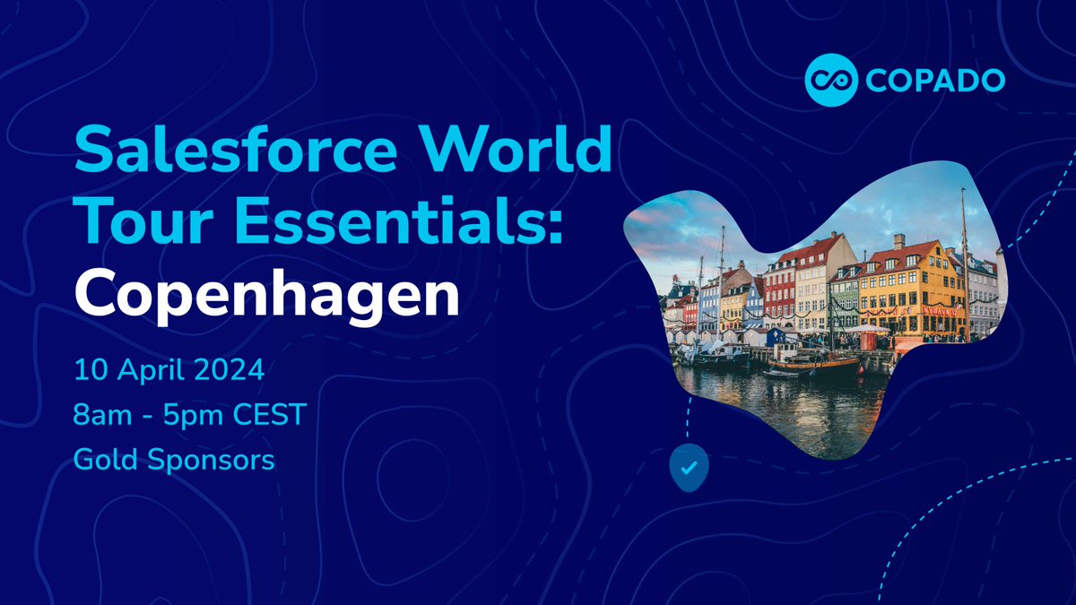 CopadoSolutions's tweet photo. 👋 #GotAMinute? That's all it takes to transform testing with Copado! As a Gold Sponsor at Salesforce World Tour Essentials Copenhagen, we've made it easy for anyone to test with #CopadoExplorer. Dive into our world of DevOps with Robotic Testing and the entire Copado suite. https://t.co/ntTddxGwo8