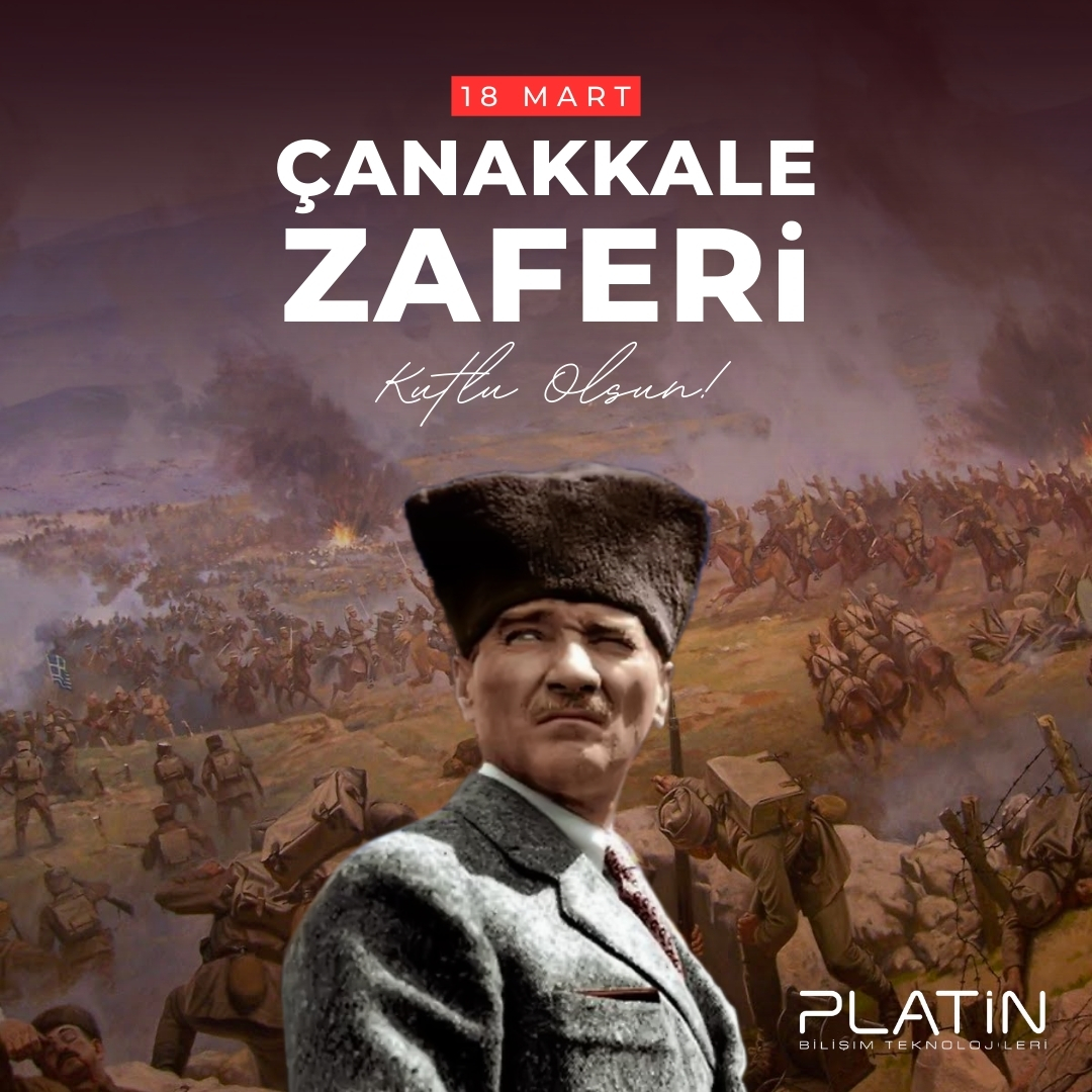 18 Mart Çanakkale Zaferi’nin 109. yılında, başta Ulu Önder Mustafa Kemal Atatürk ve silah arkadaşları olmak üzere vatan toprağını müdafaa eden bütün şehitlerimizi rahmetle anıyoruz.