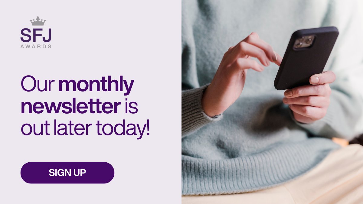 This month’s SFJ Awards newsletter includes:
✅ Our #IWD2024 interviews with <a href="/samuels_sc/">Samantha Samuels</a> and <a href="/CandaceSkills/">Candace Miller 💙🇺🇦</a>
✅ An introduction to our Customer Service Team
✅ Information about the <a href="/SIAuk/">Security Industry Authority</a>’s new anti-spiking training

Sign up to receive the newsletter 👉 ow.ly/ANh550QU63j