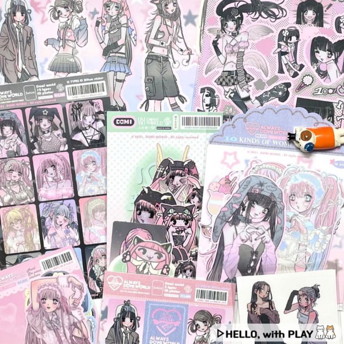 dalbitdotco's tweet image. 🇮🇩 INA G.O. ㅡ official play (multibrand) preorder ✨

stationery, sticker, etc

‼️ sale 10% off

✅ full catalog

🚚: jakarta ㅡ j&amp;amp;t shopee
💳: bca spay jenius mandiri qris
💌: incl packing fee

📅: close po mar 20 6pm

details &amp;amp; order form: bit.ly/play-dalbit

🧡 #dalbitgo