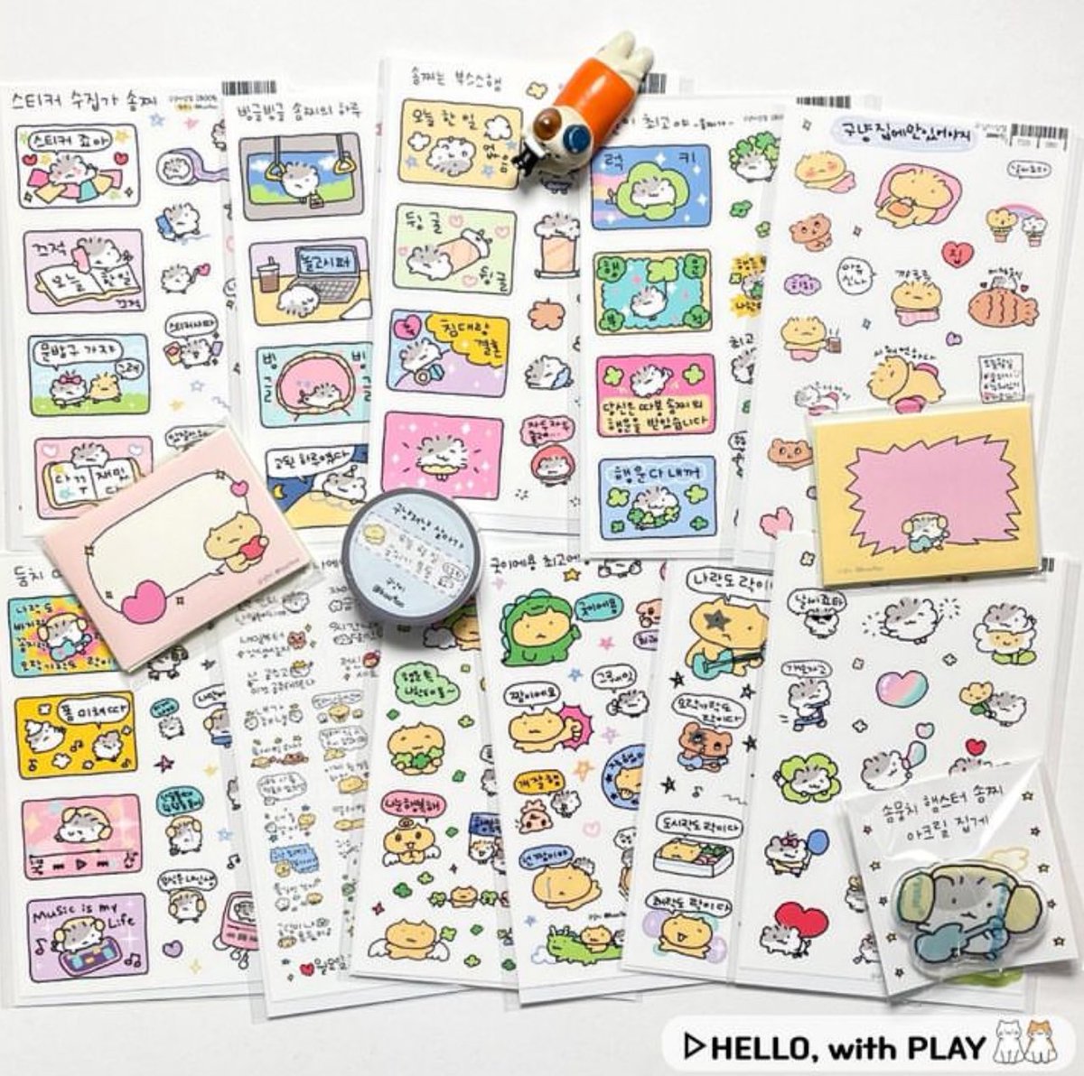 dalbitdotco's tweet image. 🇮🇩 INA G.O. ㅡ official play (multibrand) preorder ✨

stationery, sticker, etc

‼️ sale 10% off

✅ full catalog

🚚: jakarta ㅡ j&amp;amp;t shopee
💳: bca spay jenius mandiri qris
💌: incl packing fee

📅: close po mar 20 6pm

details &amp;amp; order form: bit.ly/play-dalbit

🧡 #dalbitgo