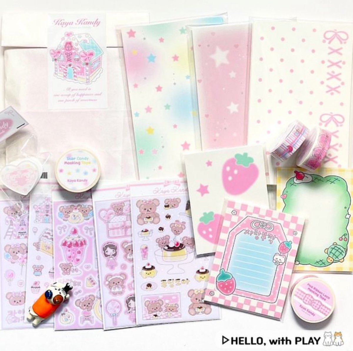 dalbitdotco's tweet image. 🇮🇩 INA G.O. ㅡ official play (multibrand) preorder ✨

stationery, sticker, etc

‼️ sale 10% off

✅ full catalog

🚚: jakarta ㅡ j&amp;amp;t shopee
💳: bca spay jenius mandiri qris
💌: incl packing fee

📅: close po mar 20 6pm

details &amp;amp; order form: bit.ly/play-dalbit

🧡 #dalbitgo