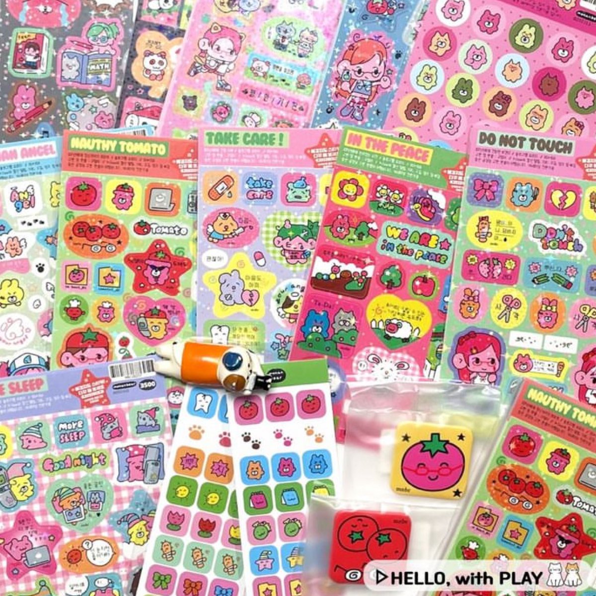 dalbitdotco's tweet image. 🇮🇩 INA G.O. ㅡ official play (multibrand) preorder ✨

stationery, sticker, etc

‼️ sale 10% off

✅ full catalog

🚚: jakarta ㅡ j&amp;amp;t shopee
💳: bca spay jenius mandiri qris
💌: incl packing fee

📅: close po mar 20 6pm

details &amp;amp; order form: bit.ly/play-dalbit

🧡 #dalbitgo