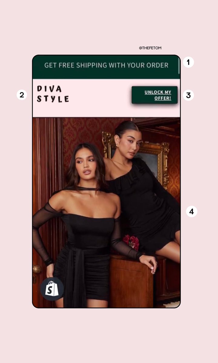 thefetom's tweet image. When my passion for design started to grow, I went back to my very first design and saw that nothing was special 😂it wasn’t cRO optimized .
The color scheme was only perfect
A Thread 🧵 

#gempages  #webdesigner #cro  #shopifydesign #figma