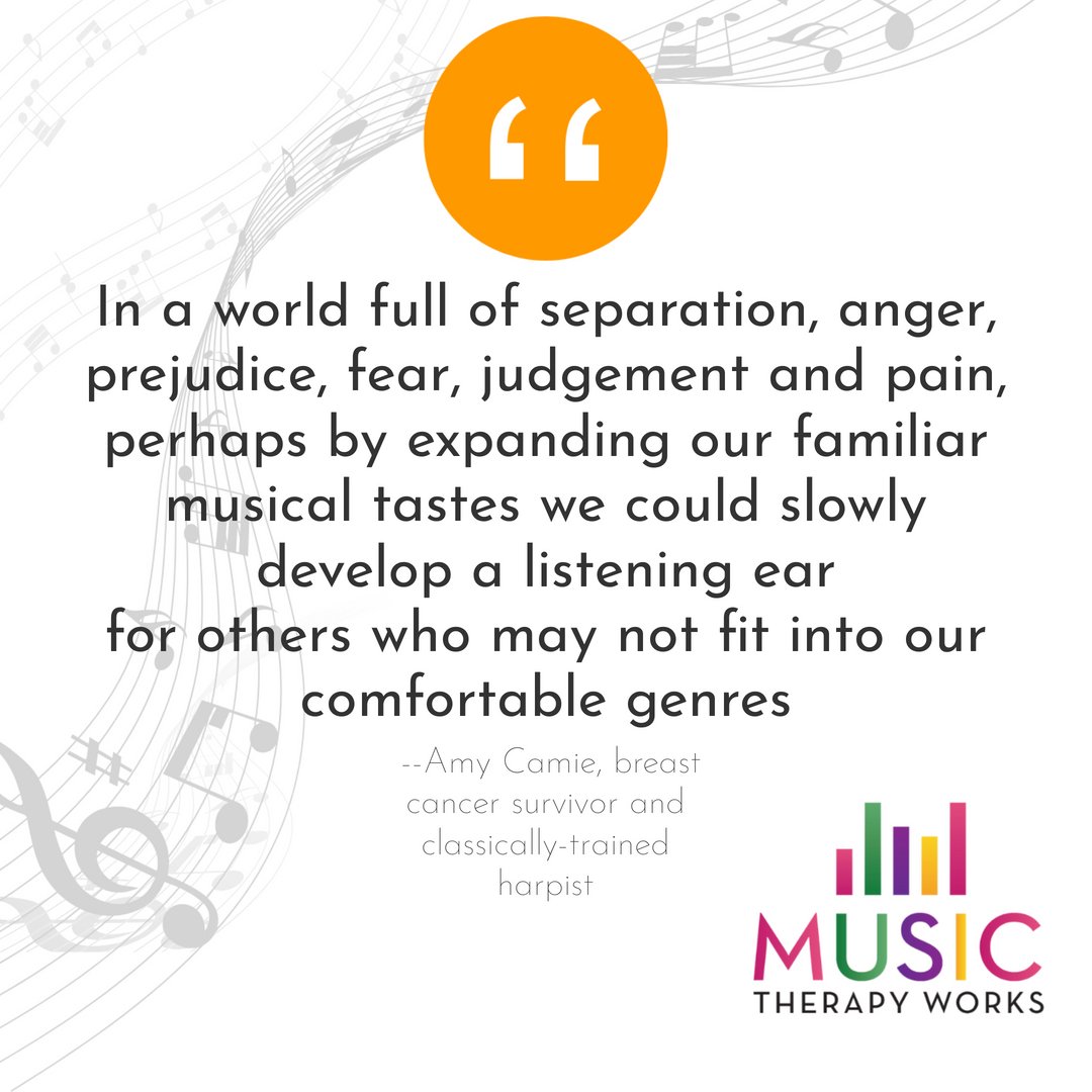 MusicTherapyWks's tweet photo. 🌍🎶💞 #MusicTherapy #ListeningWithEmpathy #BeyondGenres #HarmonyInDiversity #EmbraceDifferences 🎵🤝✨ https://t.co/OBeH8BA7id