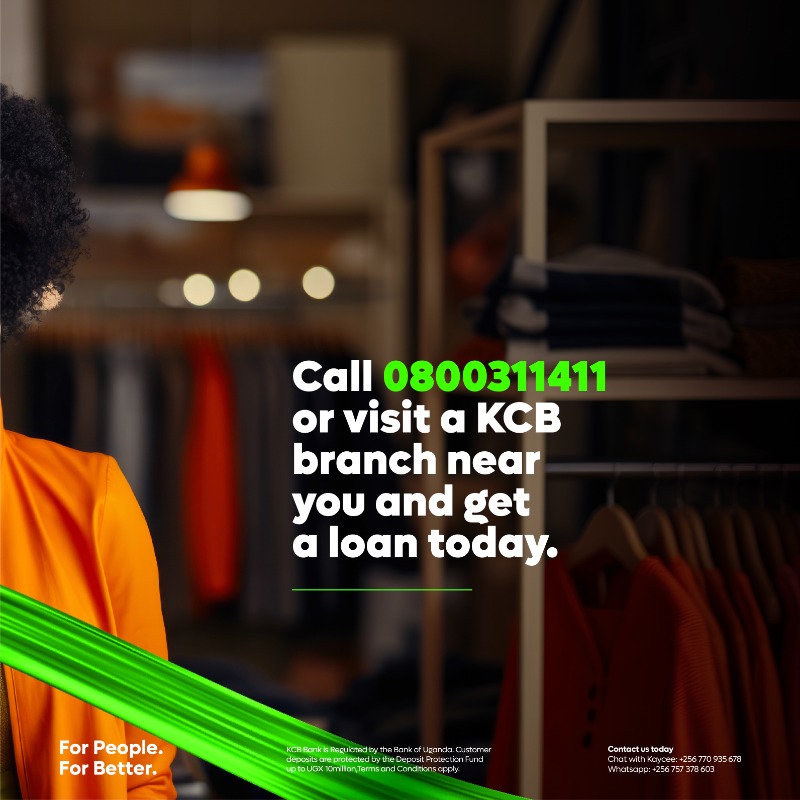 kcbbankug's tweet photo. Ready to take the next step? 🤔

The KCB Unsecured Loan provides the support you need to make it happen #KigguseIn48Hrs #ForPeopleForBetter