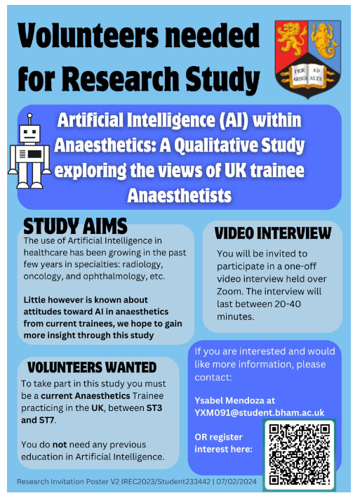 📢If you're interested in taking part in this research being carried out by one of our students on the Intercalated MSci in Health Management and Leadership course at @_HSMCentre @unibirm_MDS then do fill in the form at: 👇 lnkd.in/eeKWguky