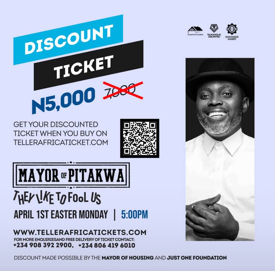 It's Monday, take advantage of the offer and Thank me Later #MayorofPitakwa #mondaymotivation @Kobabaunlimited Good morning 😊