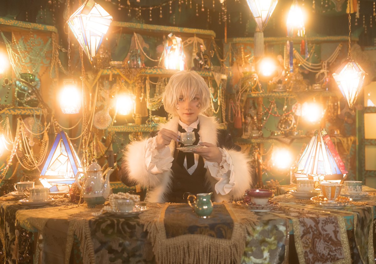 【コスプレ】
SH——Roman

☕️

——
Hiver:禅火
photographer:はせこう
Location:studio 瑞
先日の差し入れと一緒にお渡ししていたミニフォトカード全貌コチラ。(紅茶)