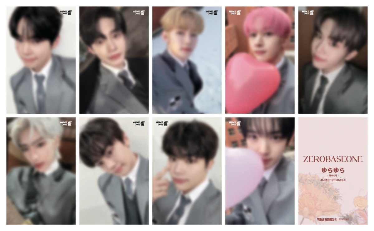 _📌 ZEROBASEONE Japan 1st Single 『ゆらゆら -運命の花-』 発売記念
