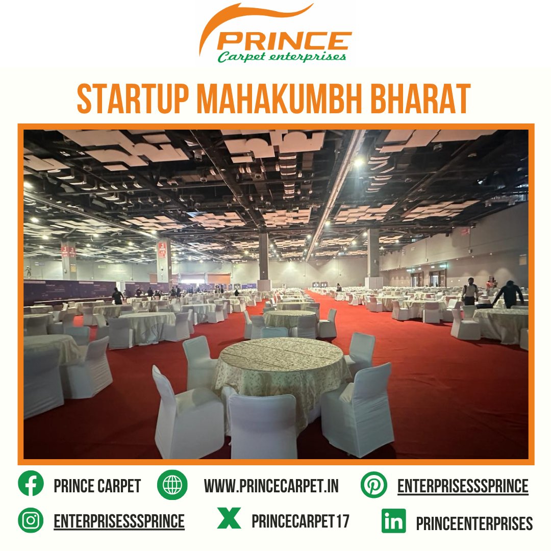 Join the innovation revolution with Mahakumbh Bharat Innovates!  Uniting visionaries, creators, and game-changers to redefine the future of India's startup landscape.   
.
.
#mahakumbhbharat #innovationnation #startupindia #event #industry #princecarpet #princecarpetenterprises