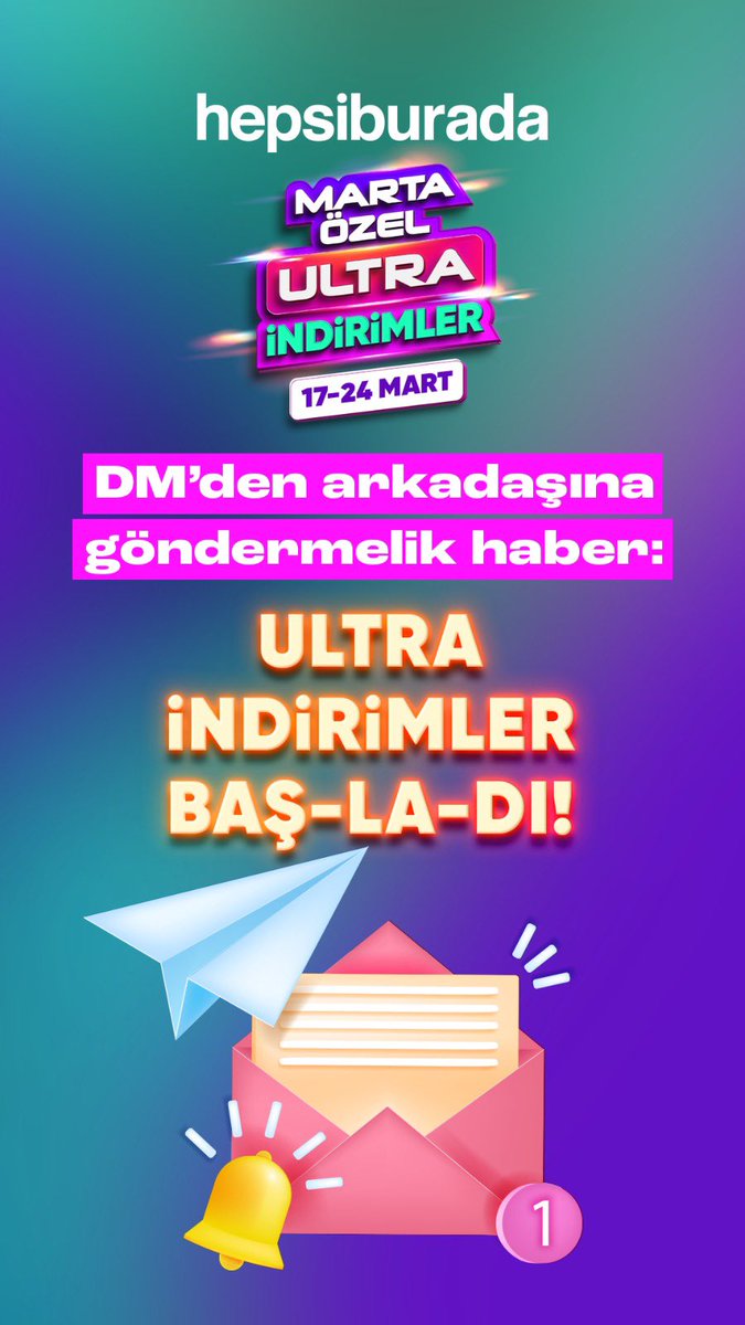 bsrergl2's tweet photo. Ultra indirimler 17-24 Mart’ta 😎

https://t.co/2PUih5T9Ip https://t.co/7VV3JklGIs