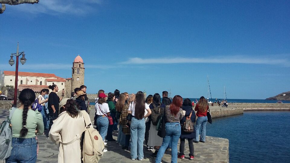 📸 Retour en images sur l’excursion du 16 mars 2024 avec la visite guidée de Perpignan et Collioure 📸

Merci à nos guides et à nos étudiants.

<a href="/label_FLE/">Label Qualité FLE</a>

<a href="/adcuefe/">CAMPUS FLE - ADCUEFE</a>

<a href="/univpaulvalery/">Université de Montpellier Paul-Valéry</a>

<a href="/CampusFrance/">Campus France</a>