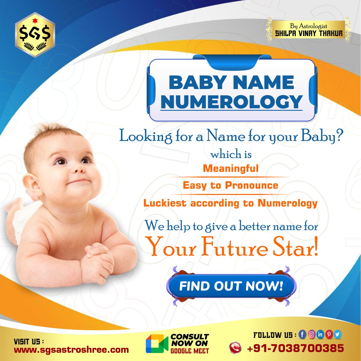sgsastroshree's tweet photo. Discover the Power of Baby Name Numerology to Guide Your Child's Journey with Purpose and Potential.🌟✨
#NumerologyMagic #babynames #babynamesuggestions #babynameideas #NumerologyVibes #sgsastroshree #Namecorrection #positiveenergy #UnlockYourPotential #TheGreatestOfAllTime https://t.co/u7WS5N9lGz