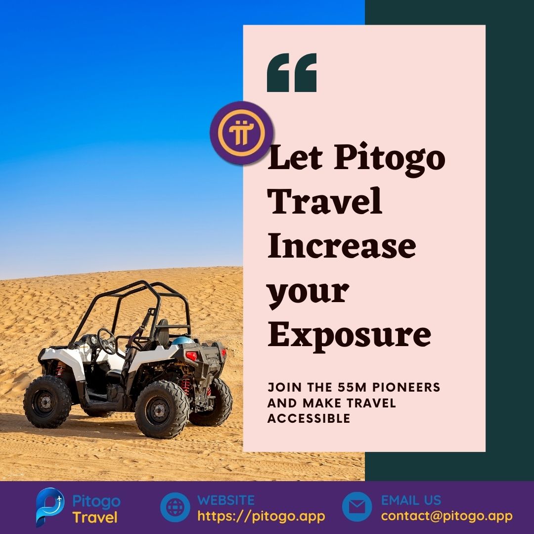 🌟 Elevate your travel agency with Pitogo Travel! 🚀 Backed by the Pi Core Team, unlock boundless opportunities with 55 million pioneers. Explore, connect, and thrive with us! 🌍💰  #PiPayments #AdventureAwaits