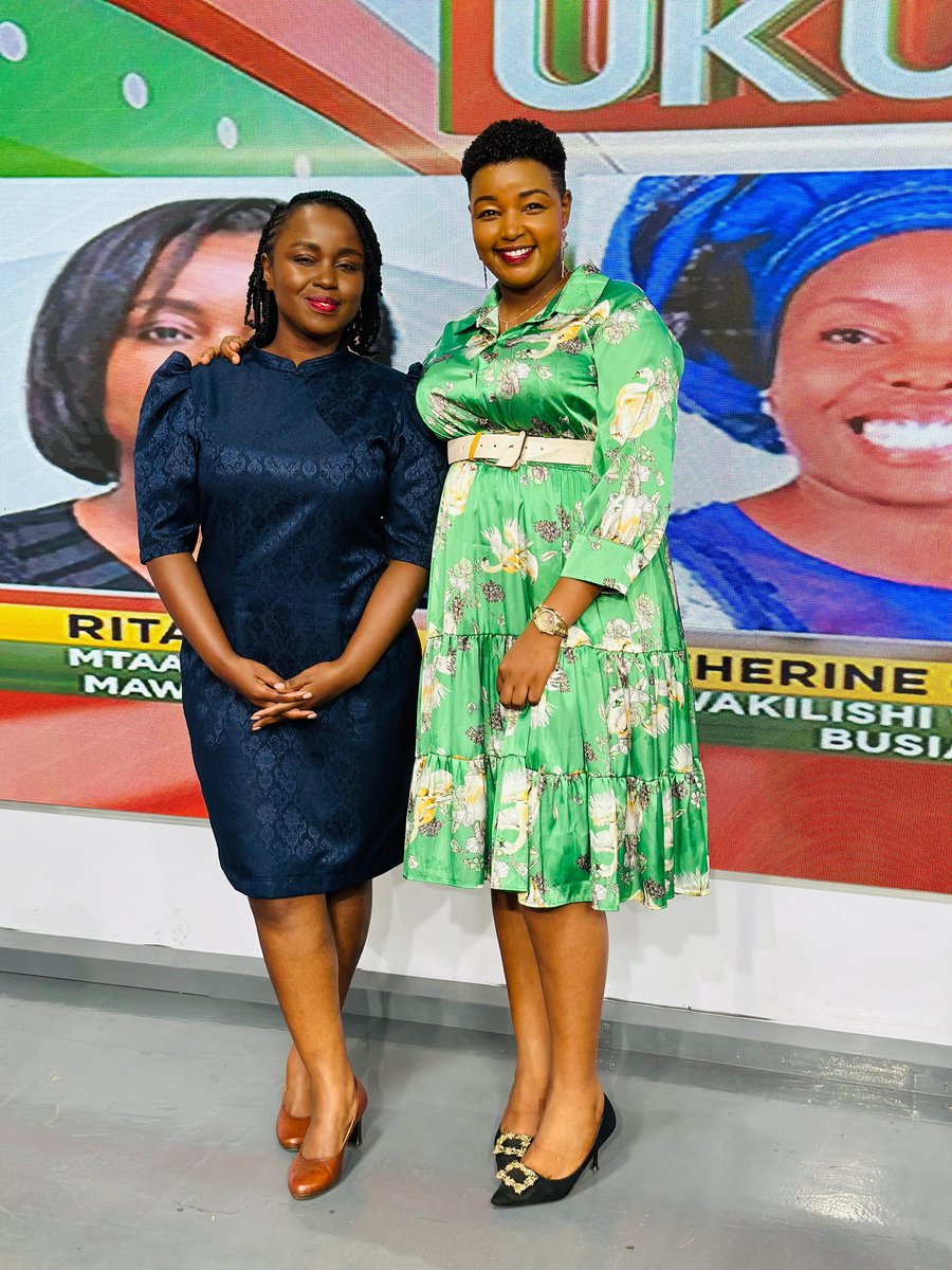 Hon @Rita_Oyier and @SharleenWambui9 are live on Citizen TV! Sharleen is a nominated MCA in Murang'a County. Rita Oyier is a communication strategist, chief of staff in Kirinyaga County, and a Women Leadership Ambassador! Good work guys 👍