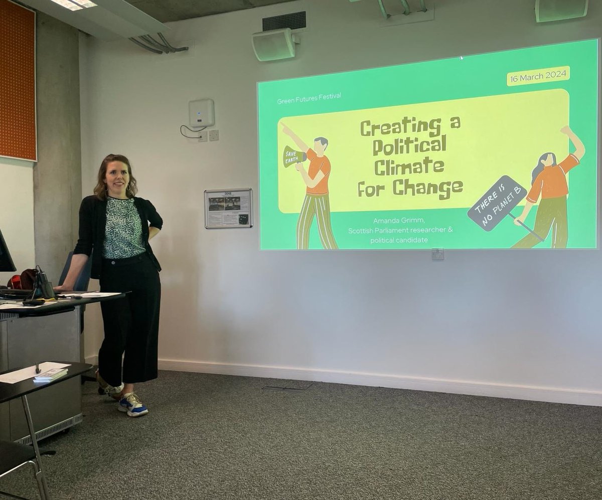 Great to see our Cllr <a href="/ShonaMcIn_SGP/">Shona McIntosh</a> and candidate @amandafgrimm speaking at the Green Futures Festival.

Nice to share the day with groups like <a href="/FixforaFuture/">Fixing for a Future</a> , <a href="/JM_Birthplace/">John Muir's Birthplace</a> and <a href="/DoLilThings/">Lil</a>.

So much happening at community level to bring about a greener future. 💚🌻<a href="/ScotCCAN/">Scot Communities CAN</a>
