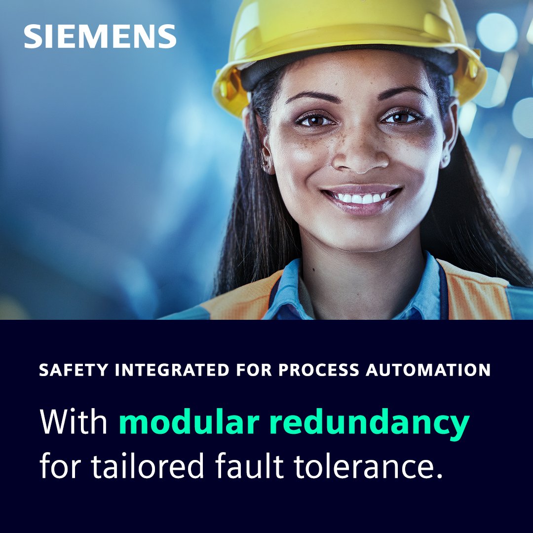r_jacobs87's tweet photo. In complex process plants, advanced modular redundancy is crucial.

Maintain competitiveness by preventing costly production interruptions and making people and environmental safety a priority 🛡🛠

👉 https://t.co/3EIvEwAJYX

#Automation #SafetyFirst https://t.co/X495FqQN8v