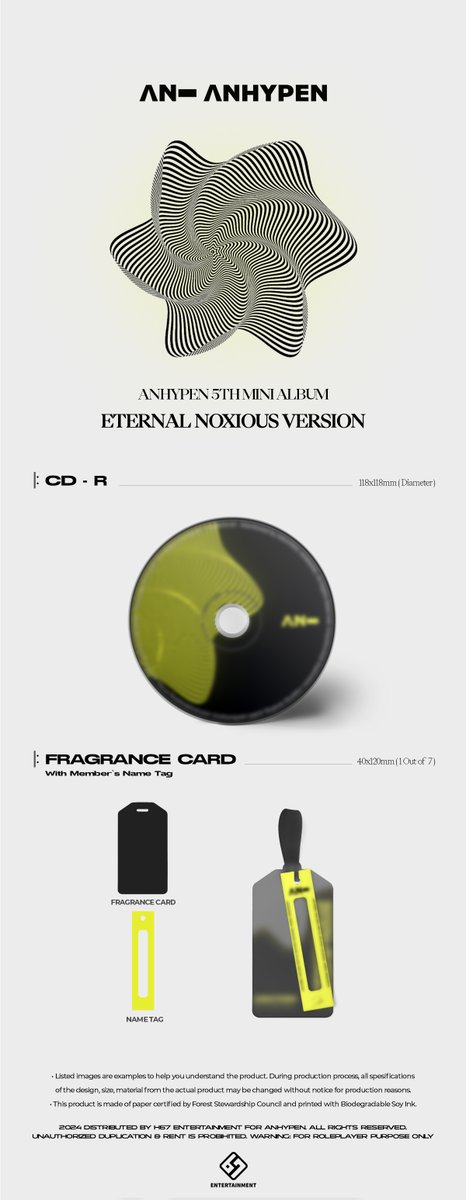 AN__HYPEN's tweet photo. ㅤㅤ
Album Preview
———————————
𝐄𝐓𝐄𝐑𝐍𝐀𝐋 𝐍𝐎𝐗𝐈𝐎𝐔𝐒 Ver.
IDR 350.000/each

Contains of:
• Cover box
• Photo Book
• CD-R
• Fragrance Card
• Photo Card
• Postcard
• Poster
• Photo Card Holder
ㅤㅤ https://t.co/8hYAspA4cj