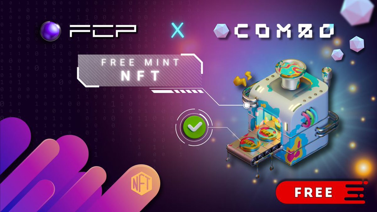 FREE MINT NFT on @combonetworkio Mint time is limited! For early players only! 1. Go to flokicyberpunk.com 2. Connect your MetaMask wallet 3. Click MINT 4. Get a free NFT