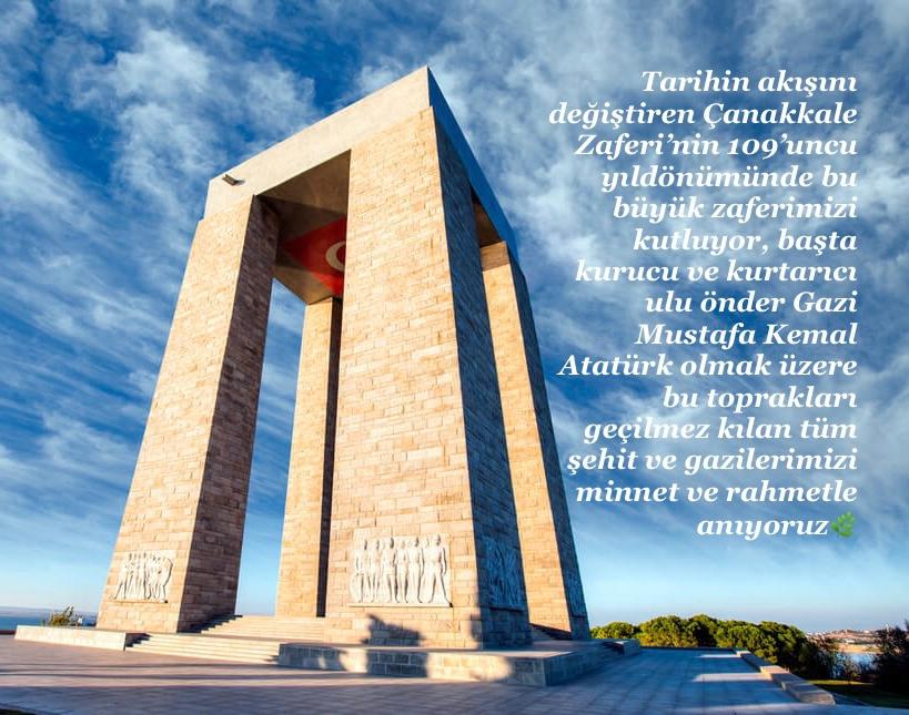 ÇANAKKALE'yi GEÇİLMEZ yapan Kahramanlarımızı saygıyla, minnetle, rahmetle anıyoruz.
We commemorate our heroes who made ÇANAKKALE IMPASSIBLE with respect, gratitude and mercy.
#18Mart1915 #18March1915 #Canakkale