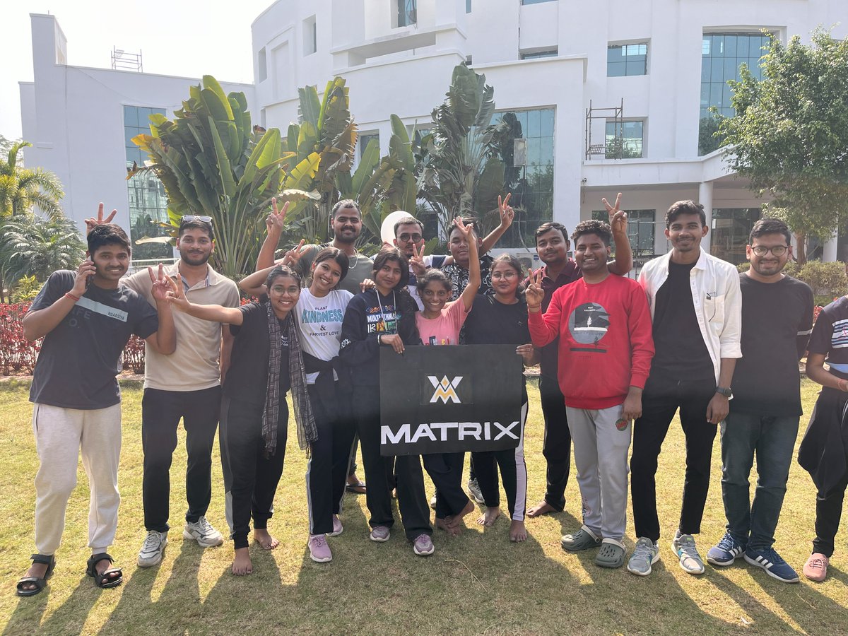 matrix_nitr's tweet photo. MATRIX-The marketing club of @nitrourkela  organized an outbound training to boost team spirit, during which various outbound games and activities were conducted. https://t.co/cstQtEFSGO