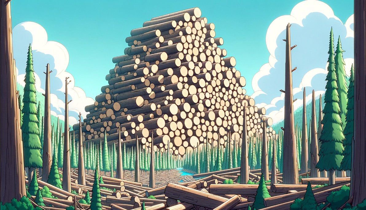 @YourLogBlog Got my $LOG all stacked up