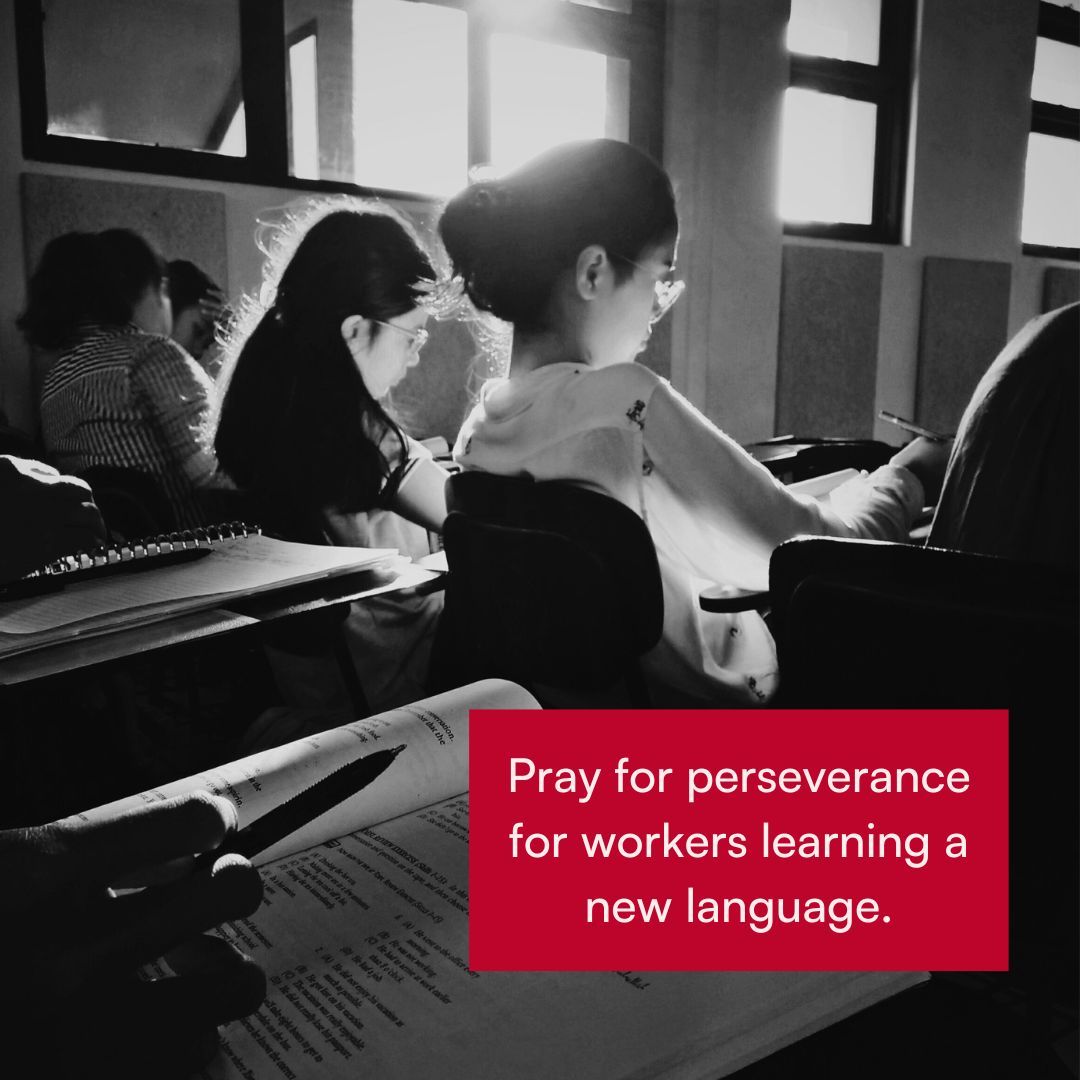 Most of our long-term workers begin their service with a period of language and culture learning. This is vital in helping them settle into a community and understanding how to share the gospel in a culturally appropriate way.