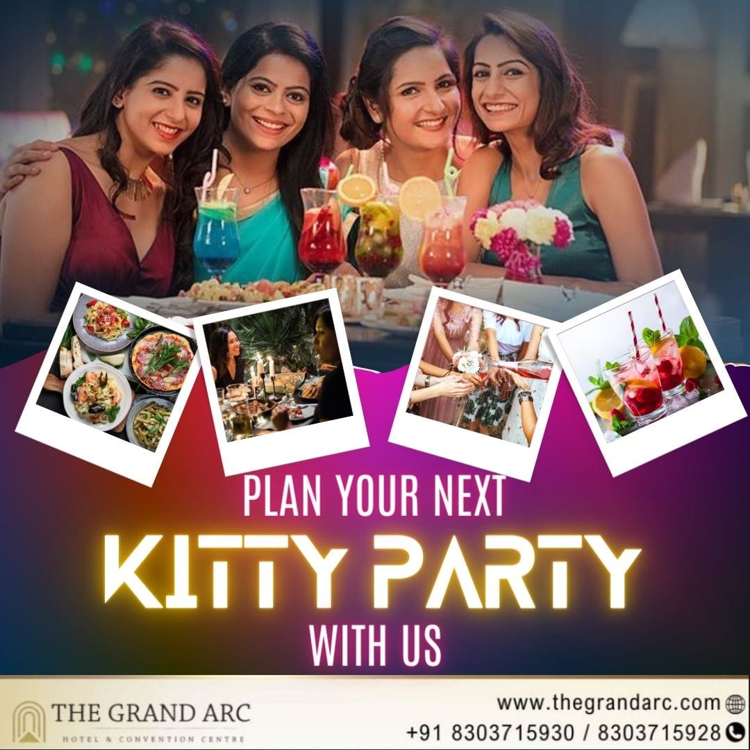 It's Kitty Party Time! Unleash the Fun, Glamour, and Gossip at The Grand Arc.
Calling all fabulous ladies!  Are you ready for an afternoon overflowing with laughter, friendship, and a whole lot of fun? We are your one-stop destination for hosting an unforgettable kitty party .