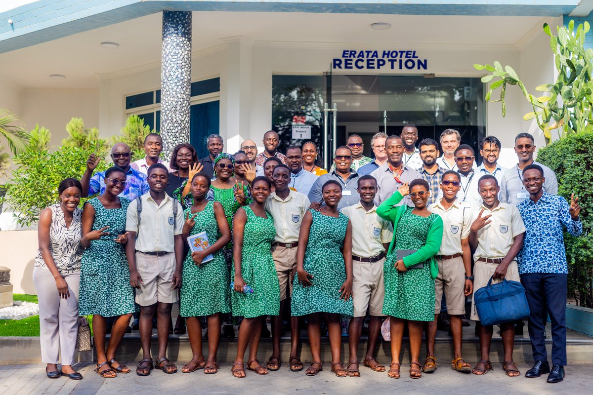 Young minds join EPIC Africa! #EPIC #africaThe EPIC Africa Transition Spaces program started in Accra, Ghana! 🇬🇭 during the Consortium call. Students &amp; participants shared ideas for a more sustainable Water-Energy-Food future in Africa. #wef #nexus #sustainability