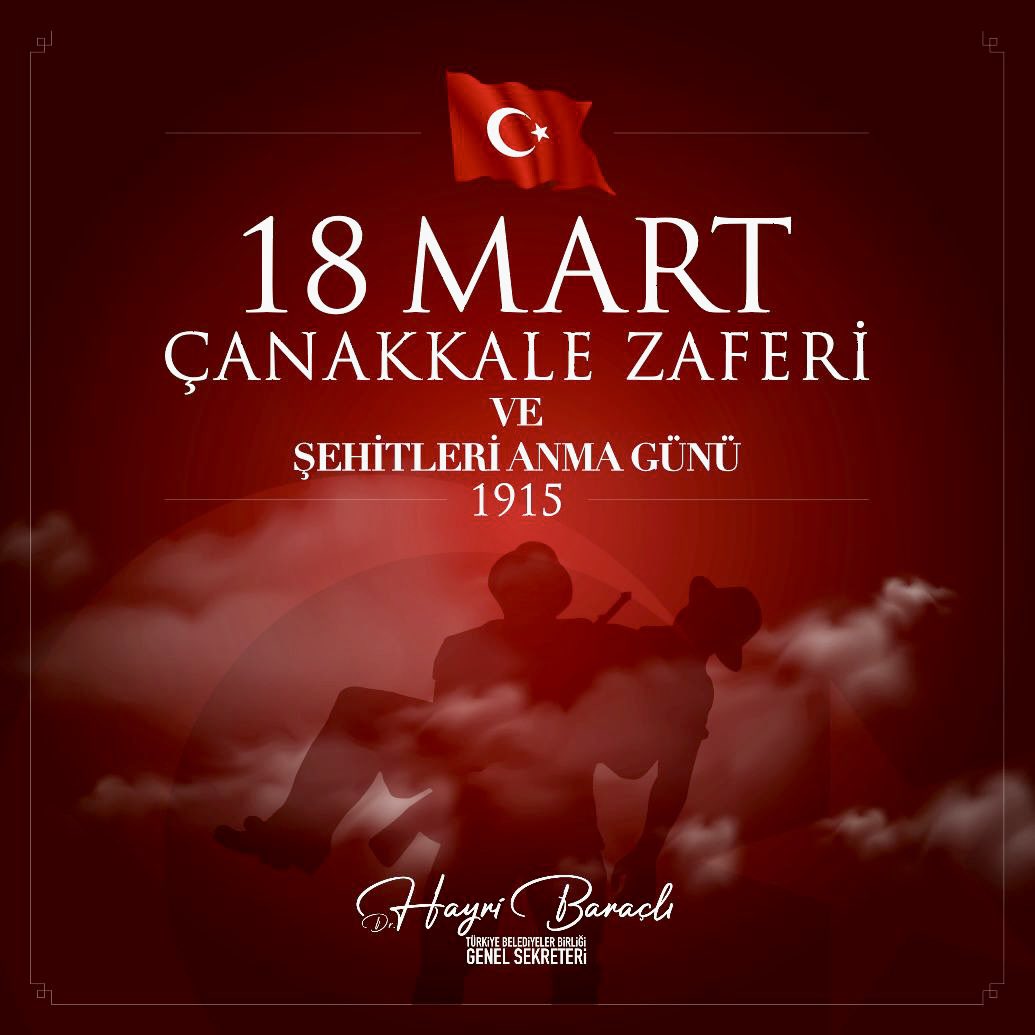 #18MartÇanakkaleZaferi’nin 109. yıl dönümünde başta Gazi Mustafa Kemal Atatürk olmak üzere Çanakkale'yi geçilmez kılan Kahraman Şehitlerimizi saygı ve Rahmetle anıyorum.