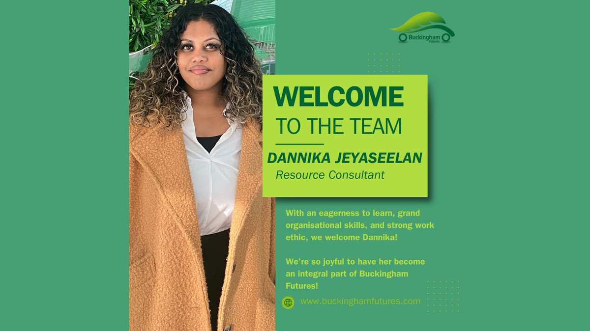 Welcome to the team, Dannika!

#environmentalhealth #weareenvironmentalhealth #environmentalhealthrecruitment  #chooseenvironmentalhealth #buckinghamfutures #sustainability #gogreen #newhire #recruitment #jobs #UK #team