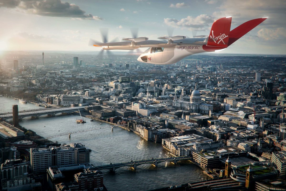 Electric aerial taxis & EMS #drones to be a reality by 2028, says UK Government as it releases Future of Flight Action Plan, estimates that could boost UK economy by £45bn by end of the decade #avgeek #eVTOL #AdvancedAirMobility  gov.uk/government/new…
