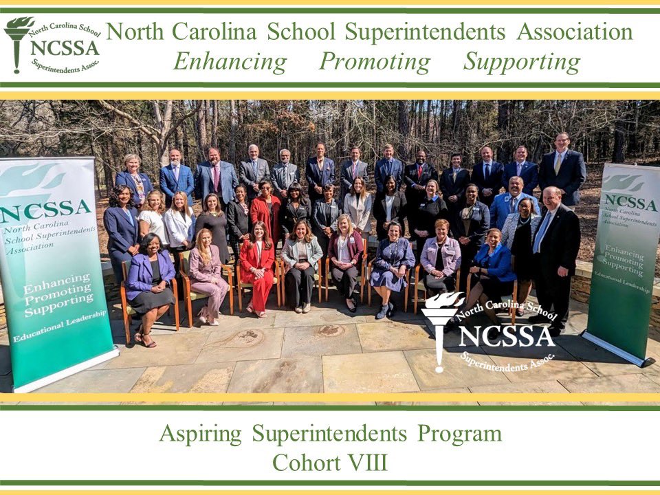 Never stop learning. One of the best opportunities for professional development from the best leadership in NC. Thank You NCSSA for all your guidance. I look forward to the future because of your partnership.
<a href="/ncsupers/">Jack Hoke</a> <a href="/DrJackson06/">Anthony D. Jackson</a> <a href="/Dr_Rob_Jackson/">Dr. Rob Jackson</a>  <a href="/Eisa_Cox/">Eisa Krushansky Cox</a> <a href="/StokesCoSchools/">Stokes Co. Schools</a>