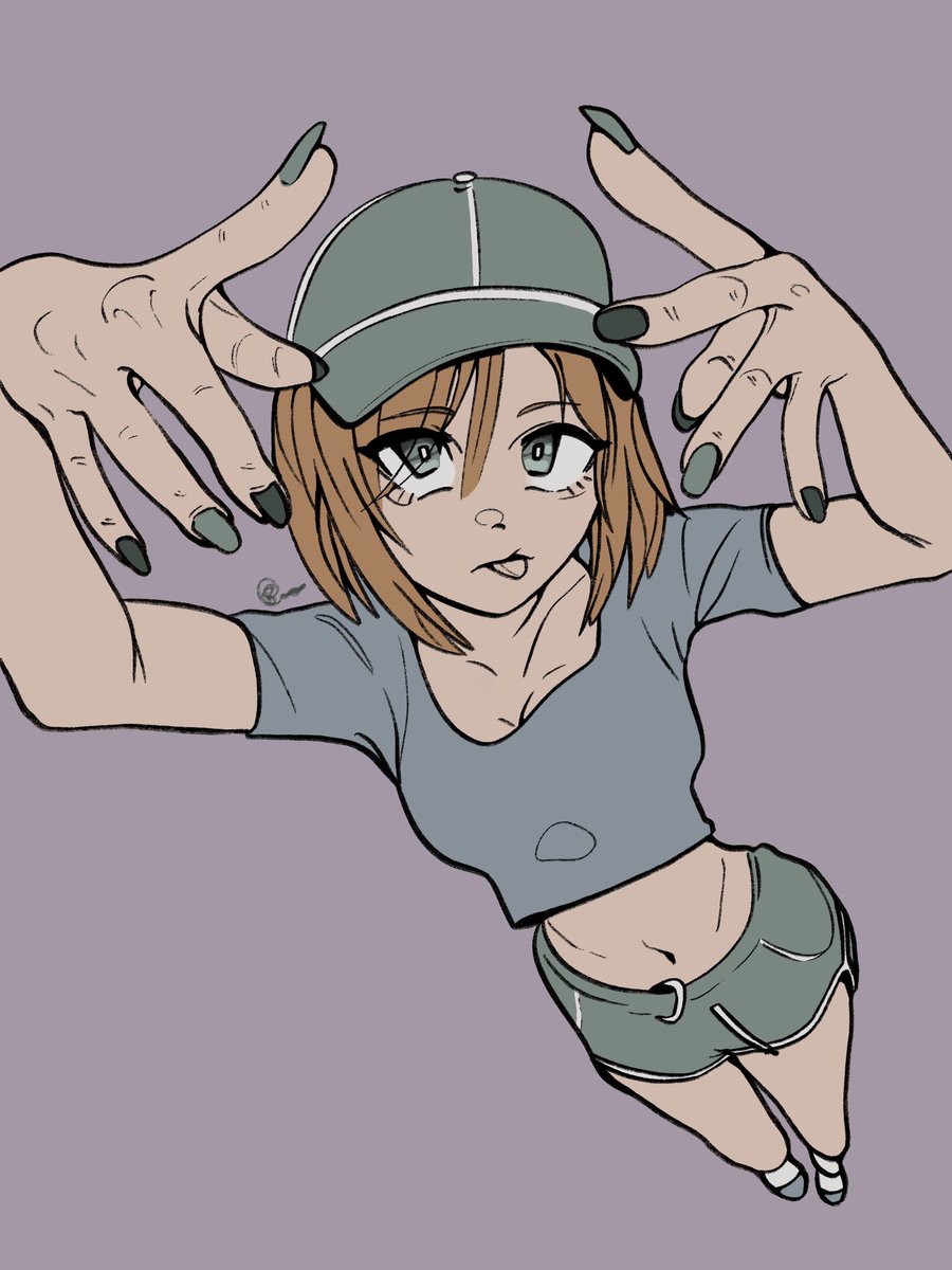 CrabbInky's tweet photo. WIP I’m working on. Starting to realise that procreate has a way of possessing people to spit out artworks… I’m loving it but I have to sleep and be up for work in 6hrs woopsie #WIP #DigitalArtist #sleepdeprived https://t.co/lF3G2Wd4GJ