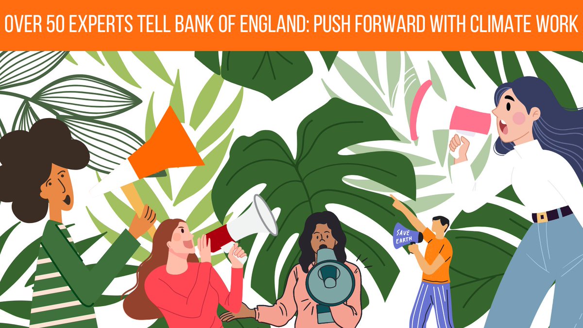 🧵NEW: Over 50 economists and experts have written to the governor of the @bankofengland calling for urgent action to align the financial sector with climate goals, and reverse cuts to climate work. Read the full thing 👉positivemoney.org/2024/03/over-5…