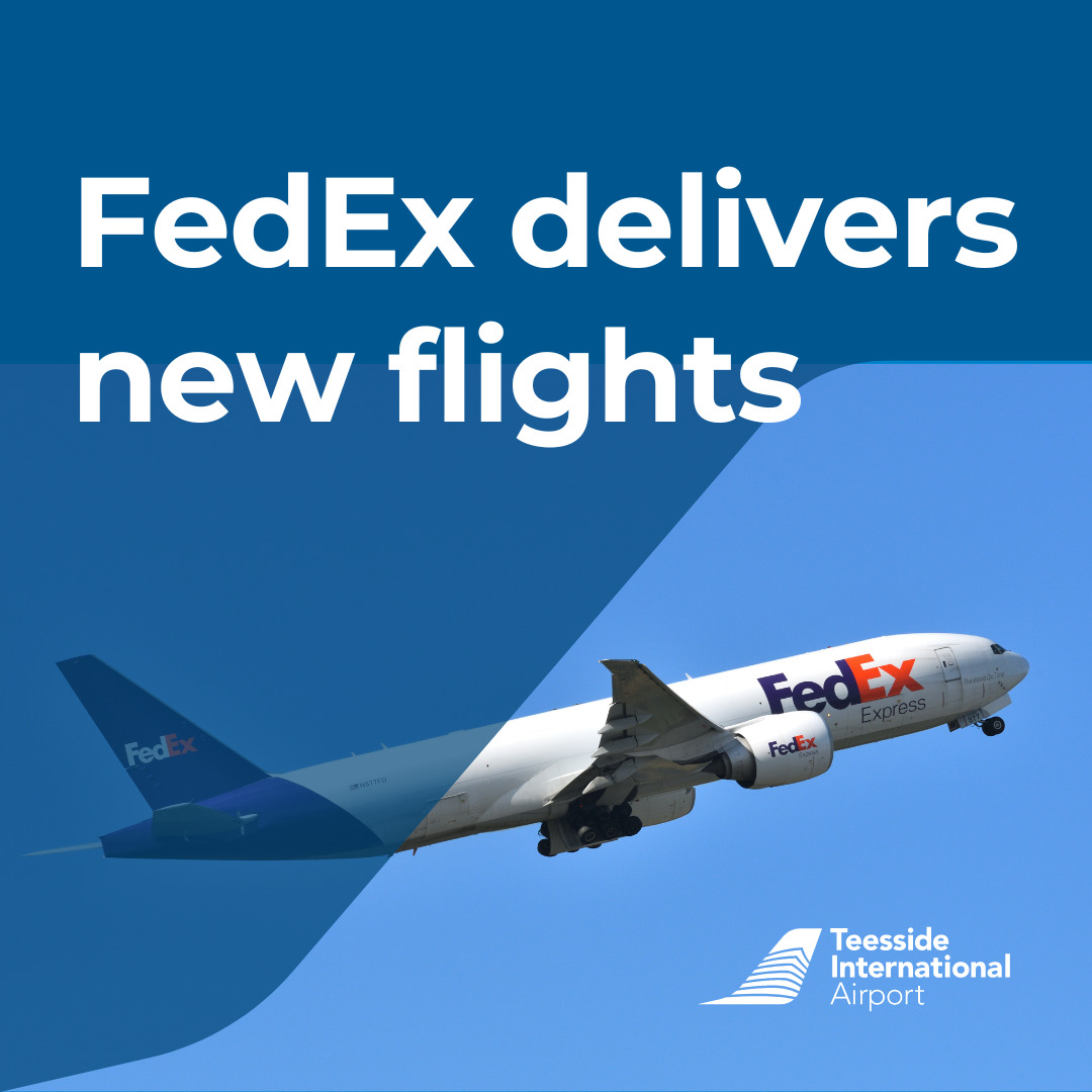 💌 SIGNED, SEALED, DELIVERED! 💌 FedEx has signed a five-year deal for an airfreight handling facility at Teesside Airport to meet growing import and export demand 📦 Read more here ➡️ orlo.uk/N1Zf3