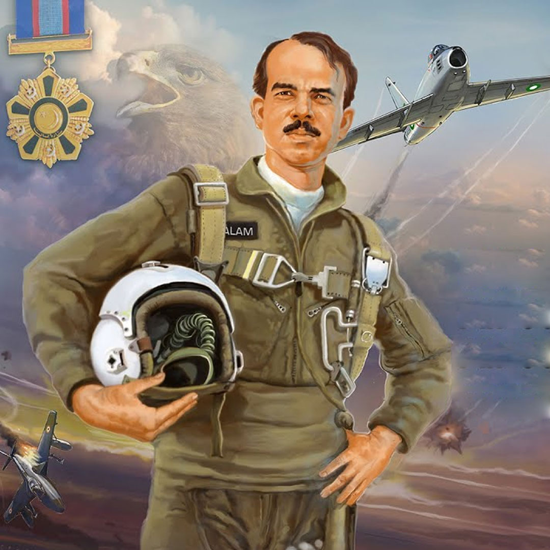 ilmkidunya's tweet image. ایم ایم عالم ایک بہادر پاکستانی فائٹر پائلٹ تھے۔ انہوں نے 1965ء کی جنگ میں ایک منٹ میں پانچ انڈین طیارے مار گرائے اور عالمی ریکارڈ قائم کیا۔ 

ان کی زندگی اور کارناموں کے بارے میں مزید معلومات کے لیے، اس لنک پر لک کریں:  
tinyurl.com/77hxvevr

 #mmalam  #PakistanAirForce